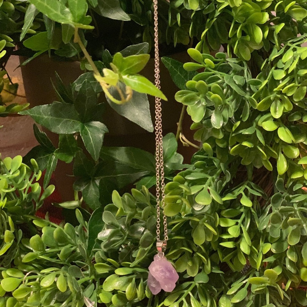 Amethyst necklace